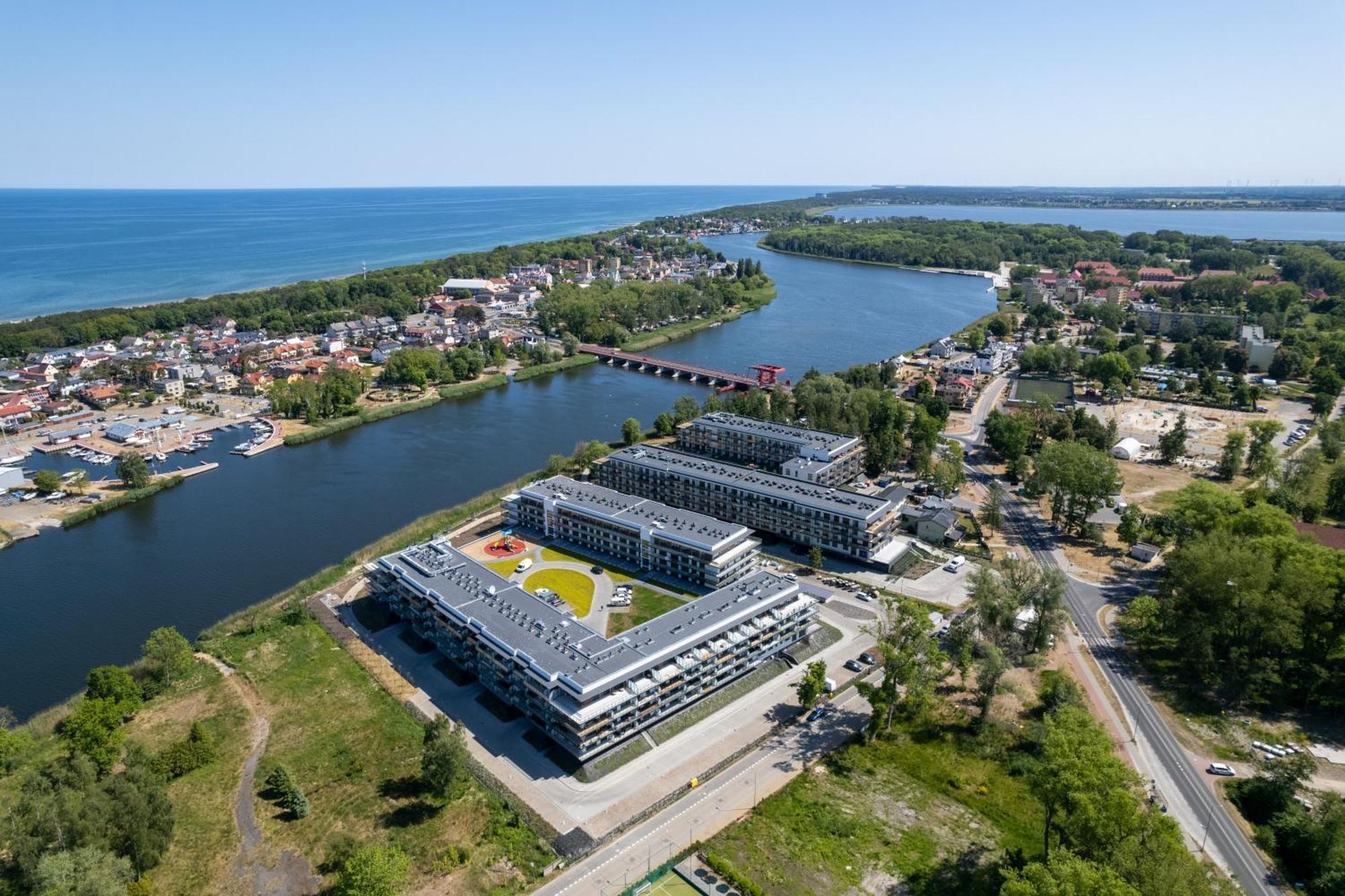 Wellness & Spa Resort Dziwnow Riverfront Apartments With Parking By Noclegi Renters Exteriér fotografie